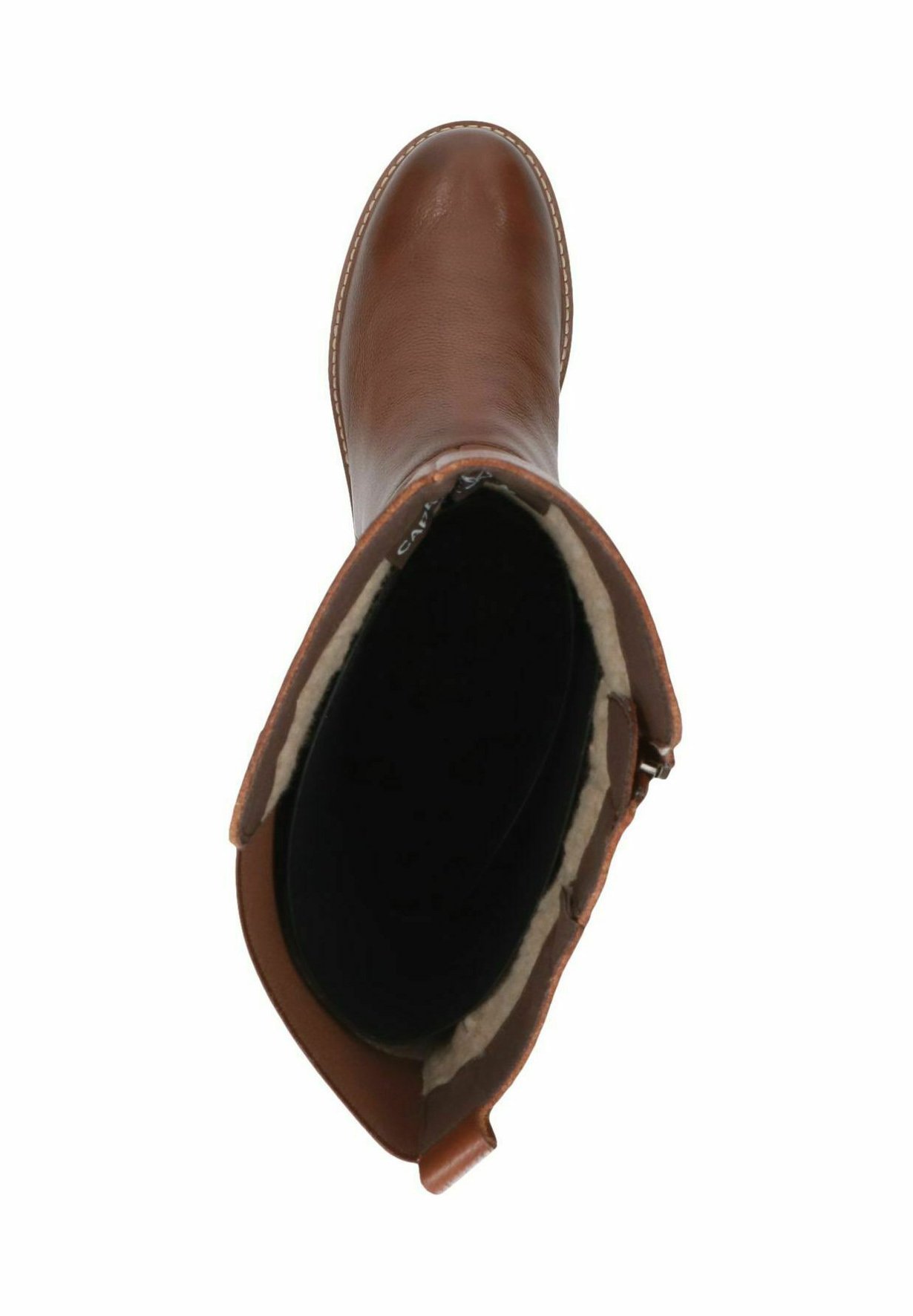 Caprice Platåstøvler - cognac nappa