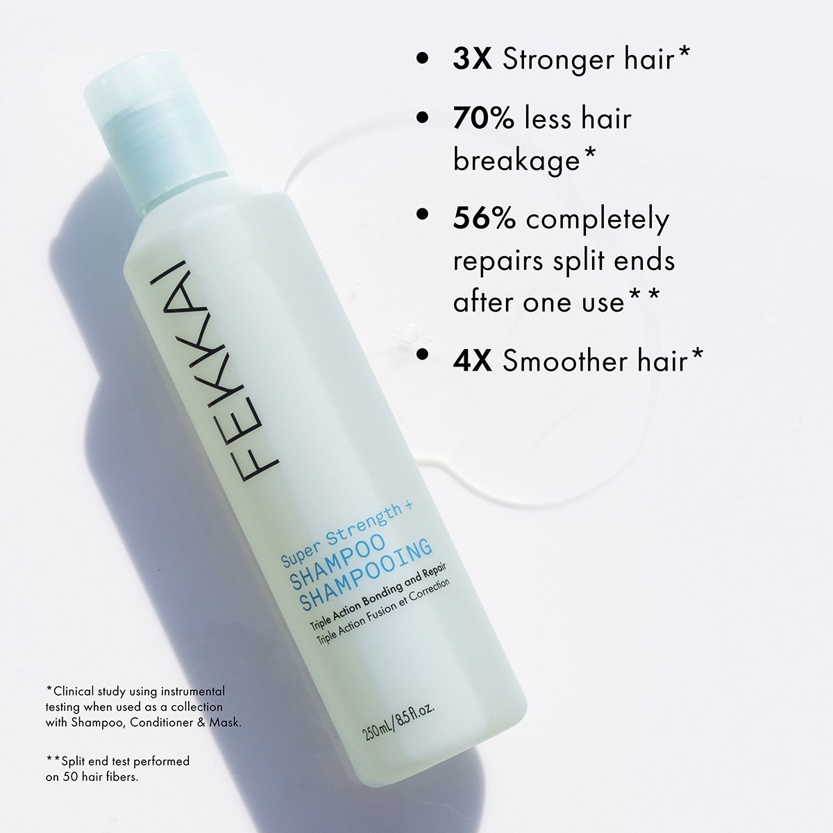 FEKKAI Super Strength proteinski PowerBond šampon - 250 ml