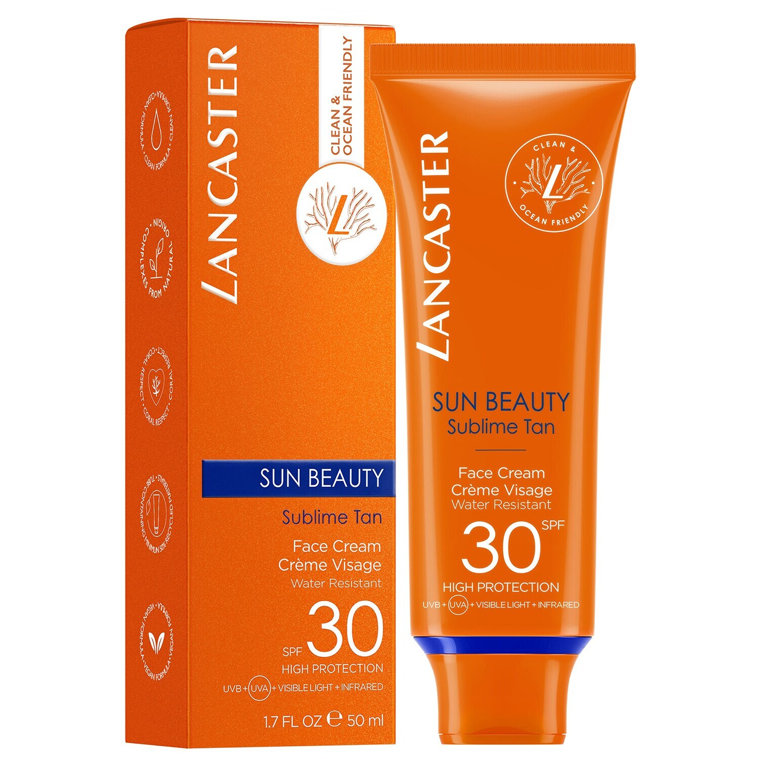 Krem do twarzy Sun Beauty SPF 30 - Krem z filtrem przeciwsłonecznym do twarzy