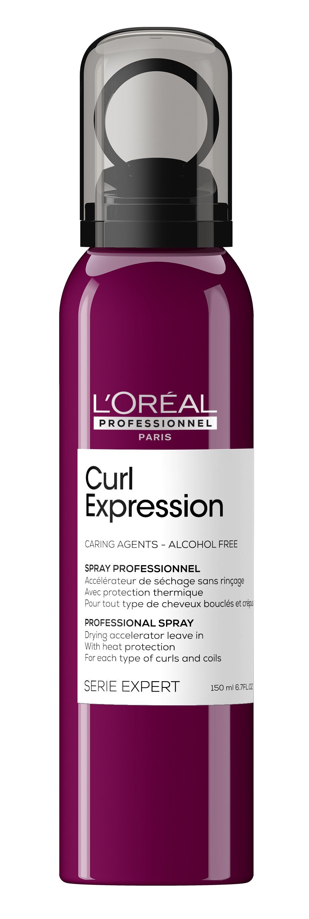Sprej na urýchlenie sušenia Curl Expression Ochranné prostriedky na vlasy pred teplom