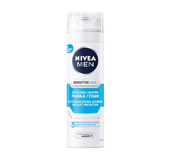 NIVEA MEN Sensitive Cool chłodząca pianka do golenia dla mężczyzn 200 ml
