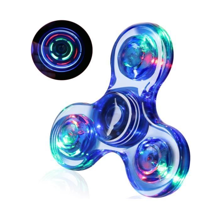 Sensorisch speelgoed - LED - Handspinner - Lichtgevend - Antistress - Voor kinderen en volwassenen