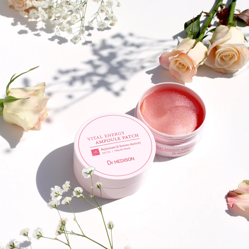 Dr. HEDISON Verjüngende und elastische Anti-Aging-Hydrogel-Augenmaske