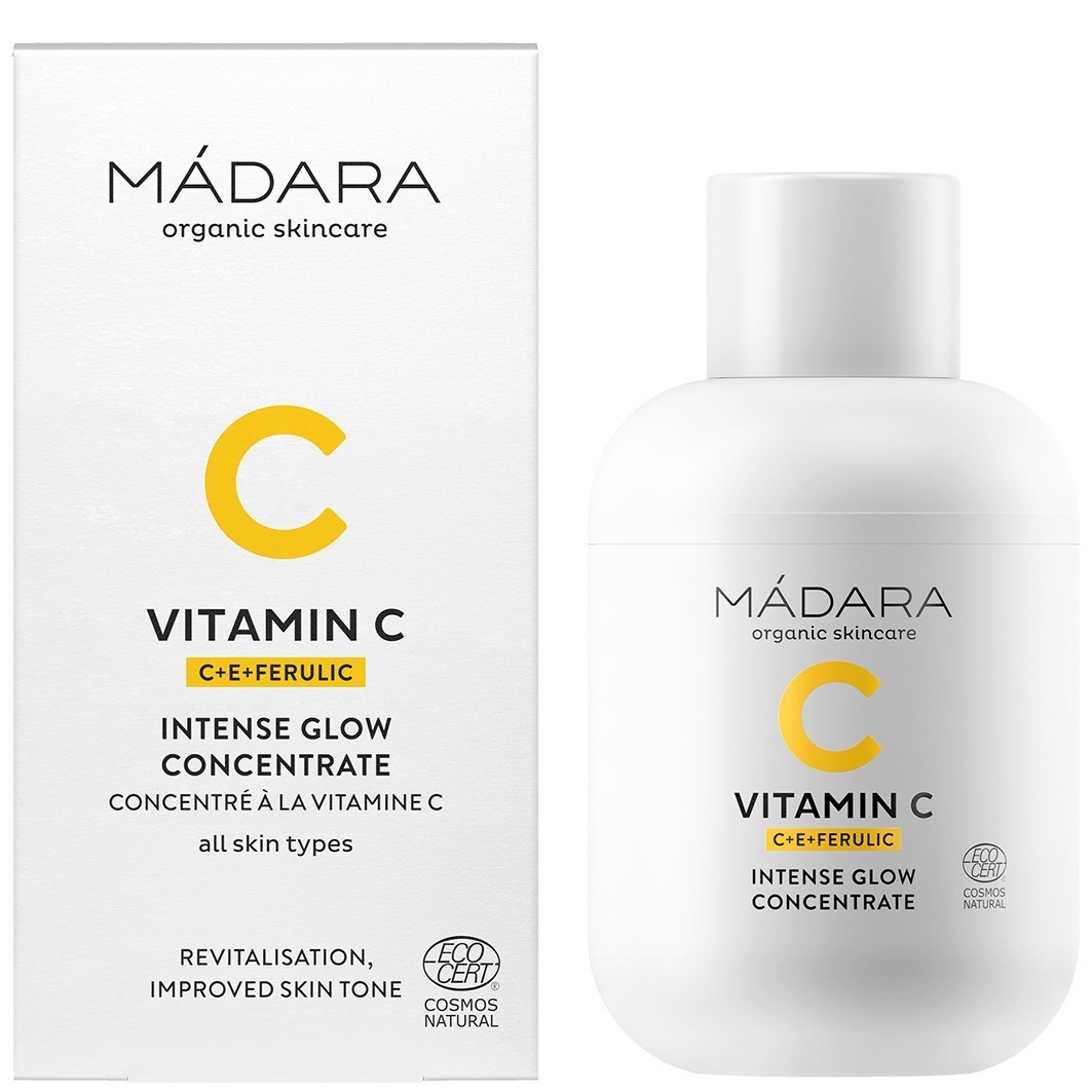MÁDARA krema za lice s koncentratom vitamina C za intenzivan sjaj - 30 ml