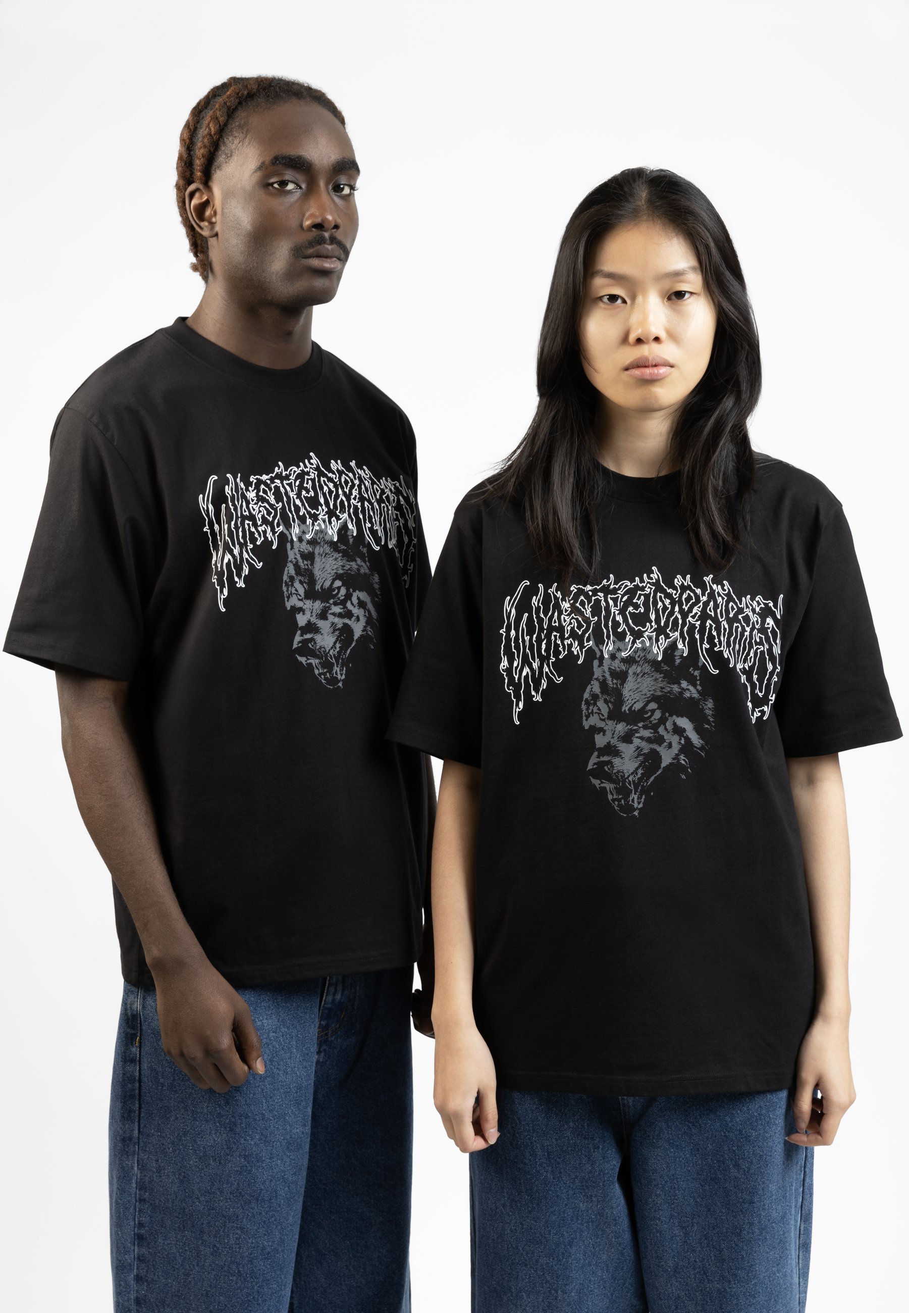 Wasted Paris UNISEX - T-shirt stampata - nera