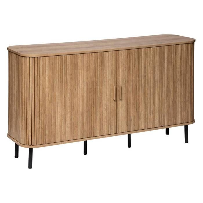 Colva 2-door sideboard in oak effect, 140x80cm - Atmosphera Interior Designer