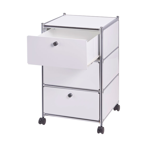 Roll container, white