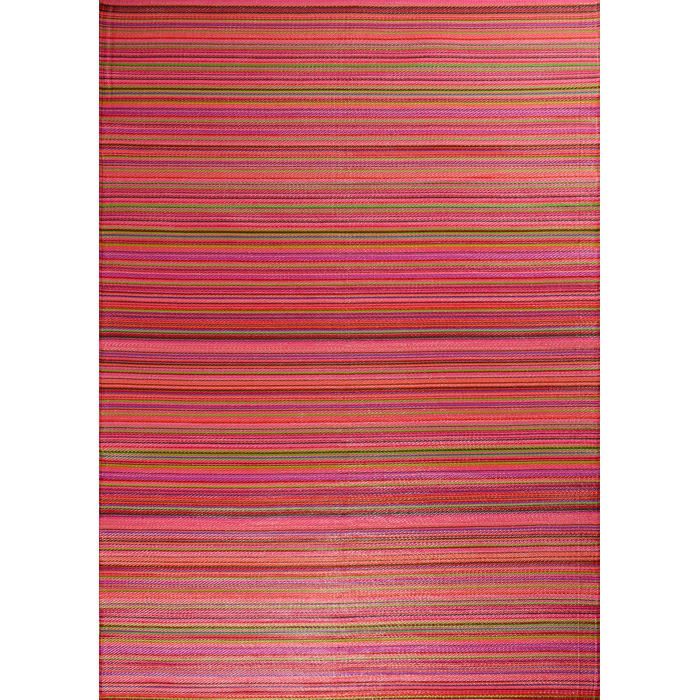 Tapete para exterior - NAZAR RUGS - CAPRI - Roxo - Reversível - 150x220 cm