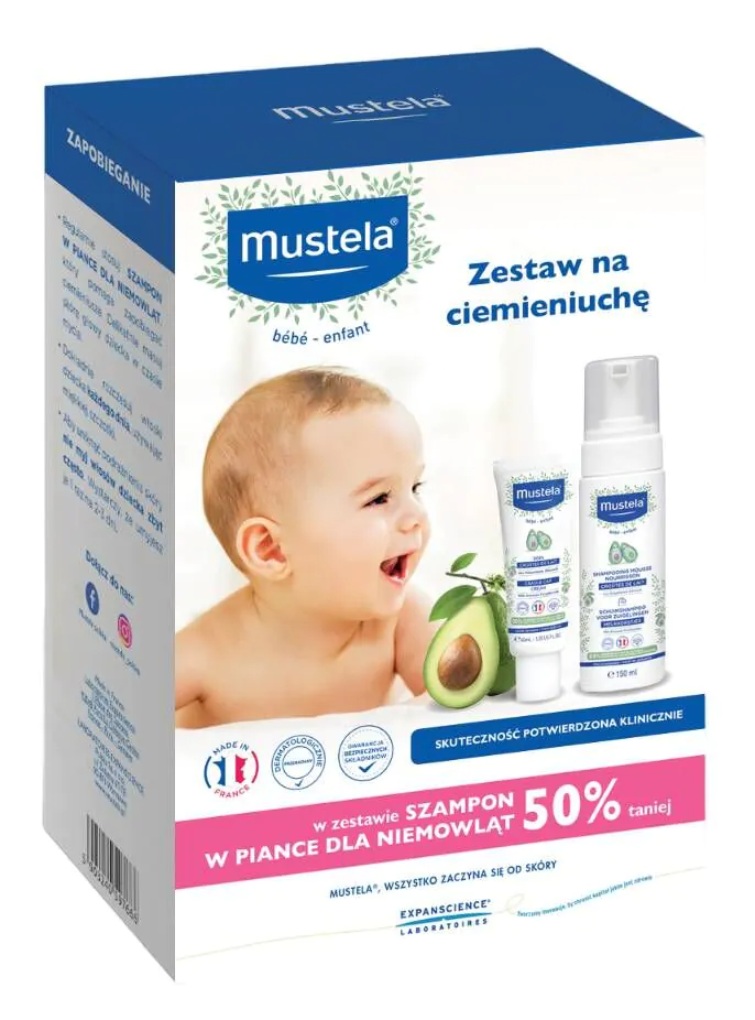 Mustela Zestaw Ciemieniucha