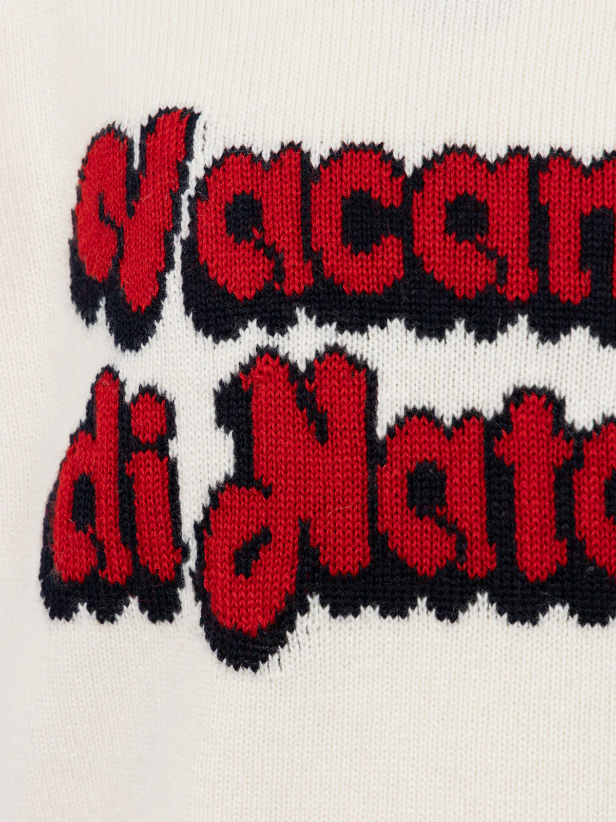 Maglione girocollo da bambino Douglas con jacquard logo del film Vacan
