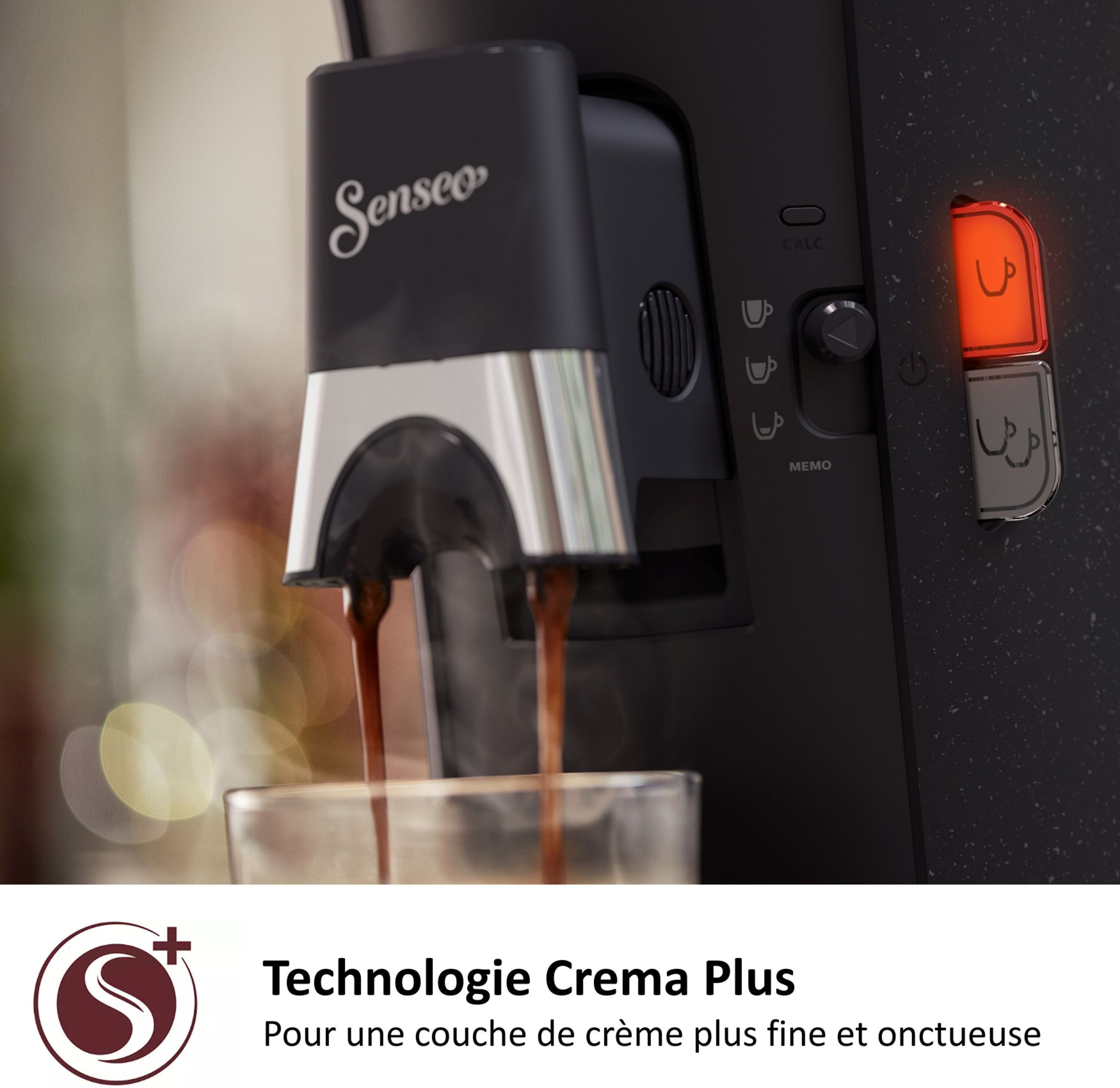 Pod coffee machine - PHILIPS - SENSEO - CSA240/21 - Select - Black