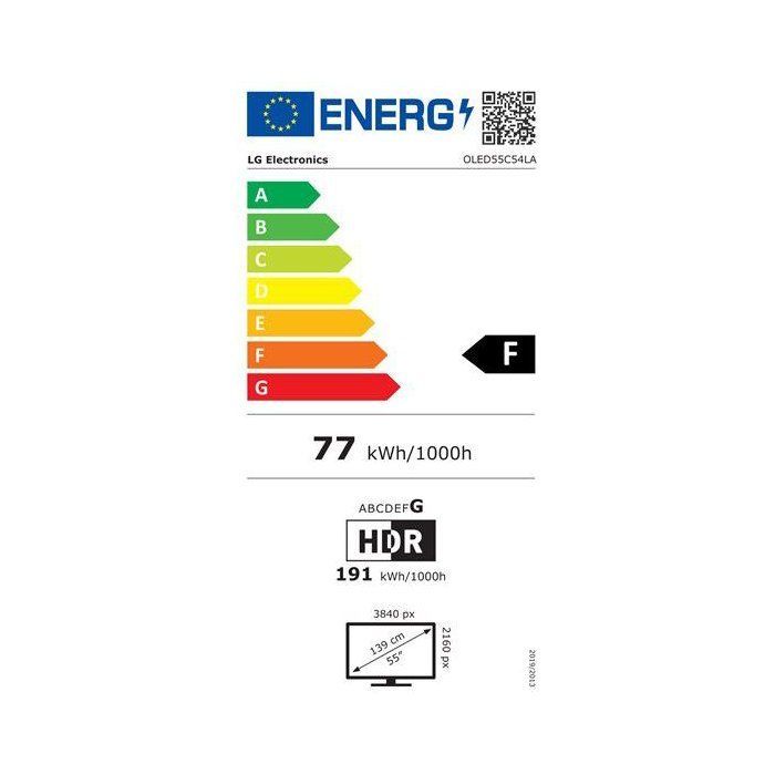LG 55C54 - Televisor OLED de 55