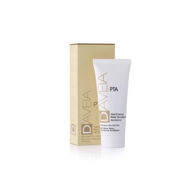 D'AVEIA PTA gelový krém pro pleť se sklonem k akné, textura bez obsahu olejů, kyselina salicylová, 40 ml