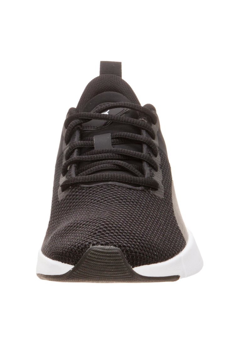 Puma FLYER RUNNER KINDER UNISEX - Hardloopschoenen voor op de weg - zwart/wit