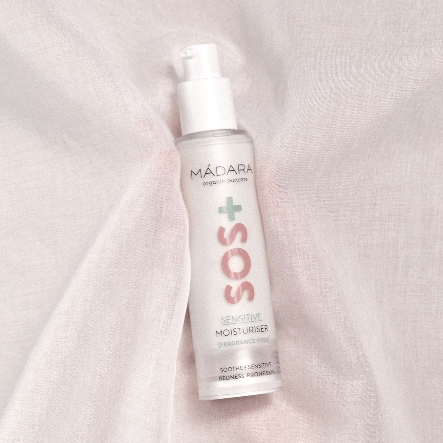 MÁDARA sejas krēms SOS Hydra SOS+ mitrinošs krēms jutīgai ādai - 50 ml