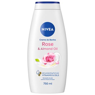 Nivea Ruusu- ja manteliöljysuihkuvoide Gentle Daily Shower Cream 750 ml