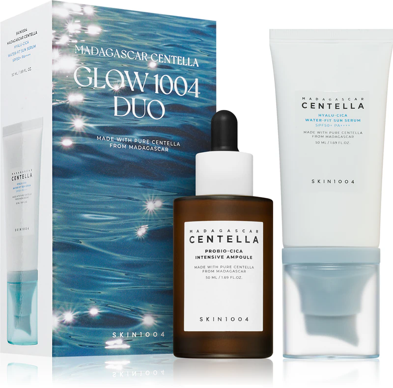 SKIN1004 Madagaskar Centella Glow 1004 Duo dárková sada s rozjasňujícím efektem