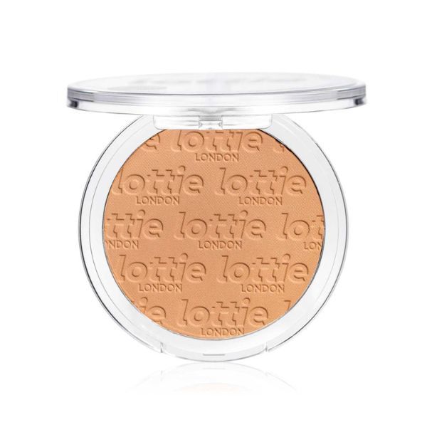 Bronzer Lottie London Sunkissed, tom médio/escuro