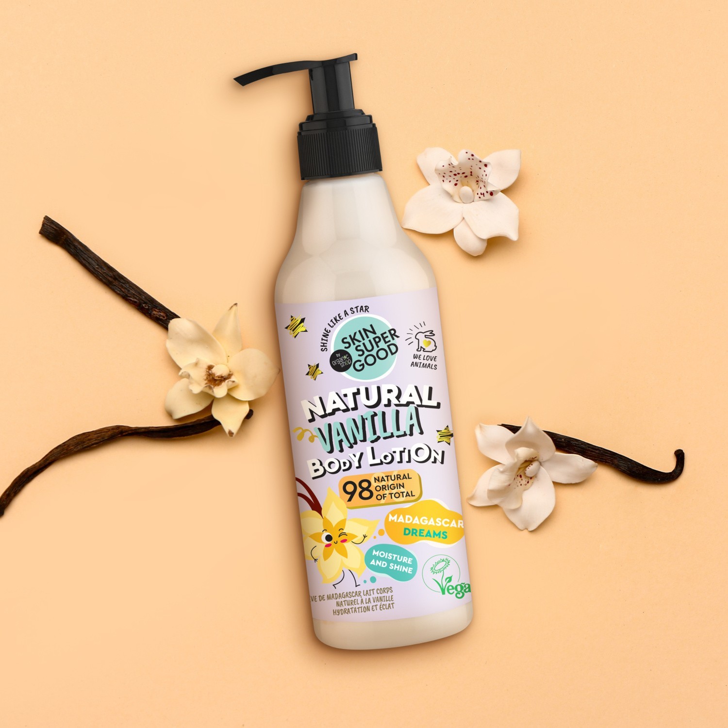 Lotion Corps Naturelle Vanille 