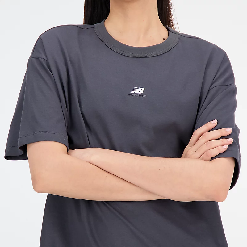 Damska koszulka sportowa oversize - BLACKTOP