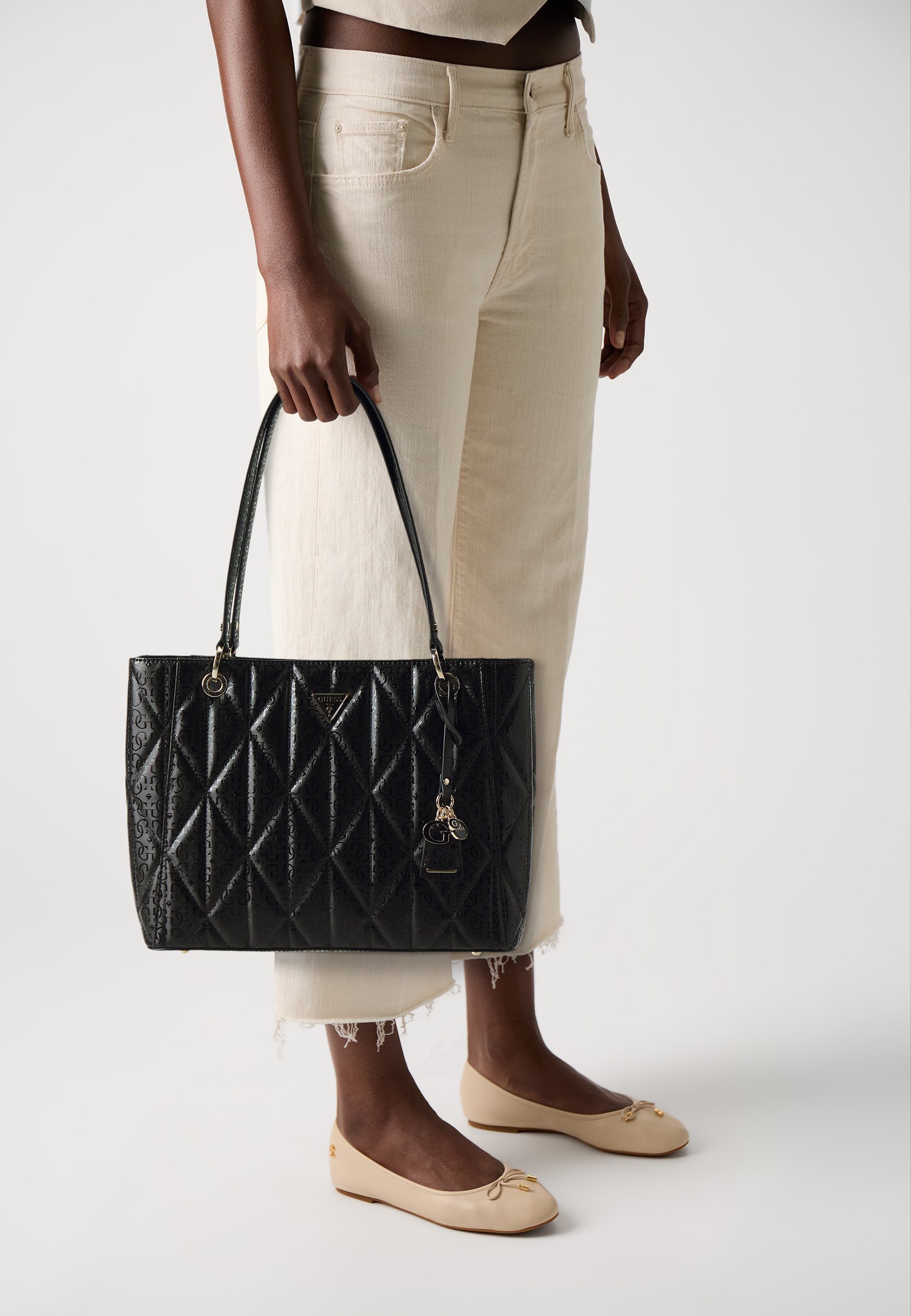 Guess ALDINA NOEL TOTE - Handtas - zwart