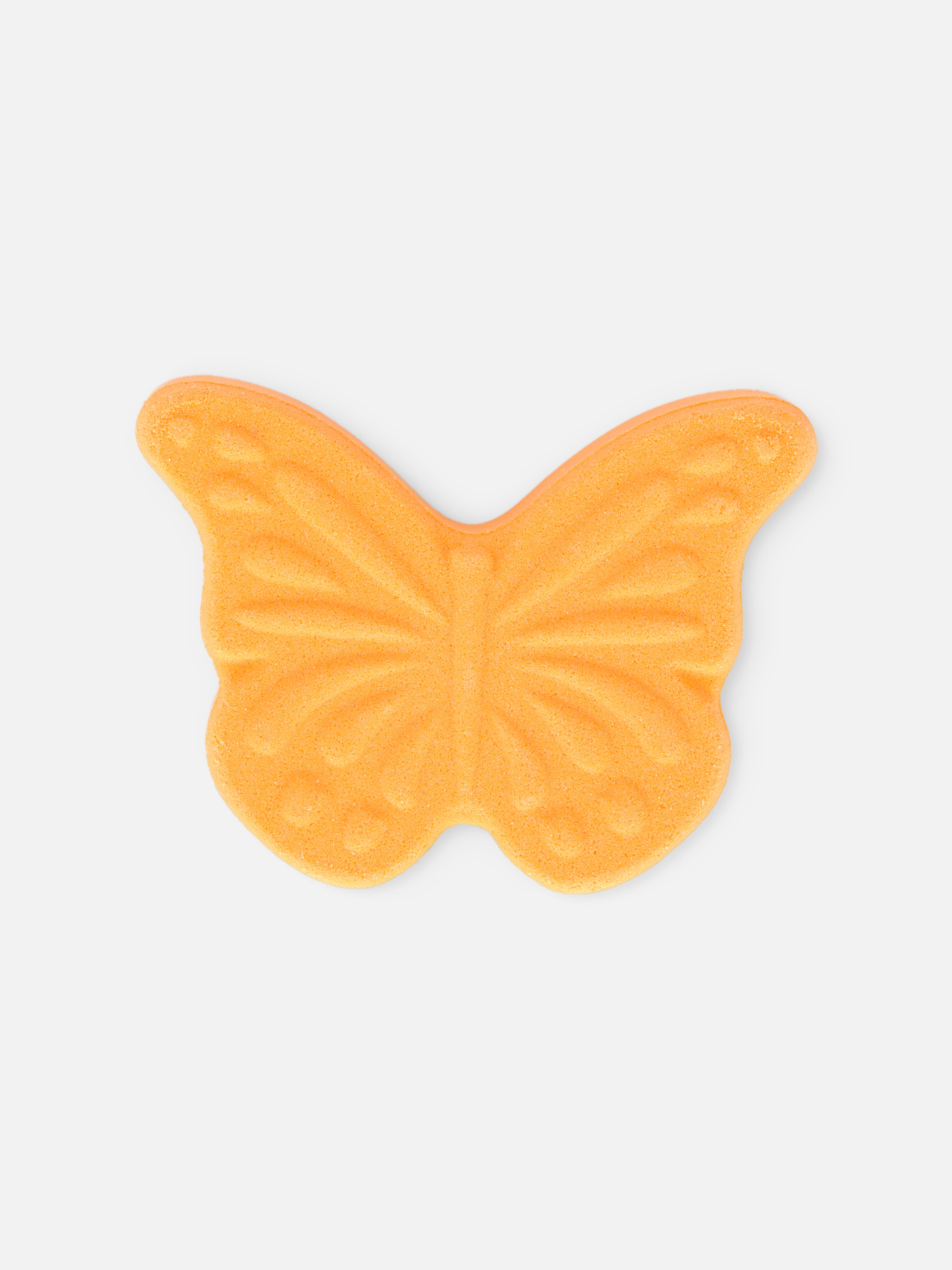 PS... Schmetterlings-Badebombe mit Mangoduft: Eine frische und fruchtige Badebombe in Schmetterlingsform mit Mangoduft.