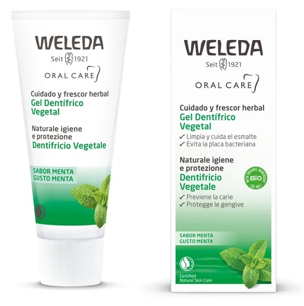 WELEDA Gel dentifrice aux plantes Weleda pour la gingivite 75 ml