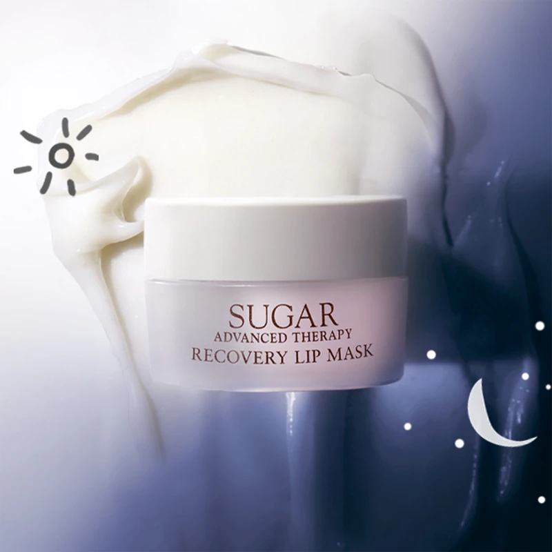 Regenerativna maska za ustnice Fresh Sugar Advanced Therapy Recovery Lip Mask čez noč