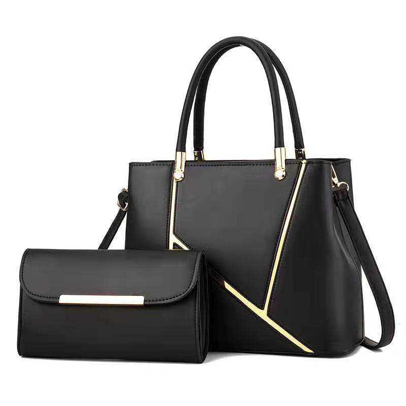 Sacs bandoulière tendance en similicuir cousu à motifs pour femmes, parfaits pour les voyages d'affaires. Sacs à main de luxe pour femmes, très grands modèles.