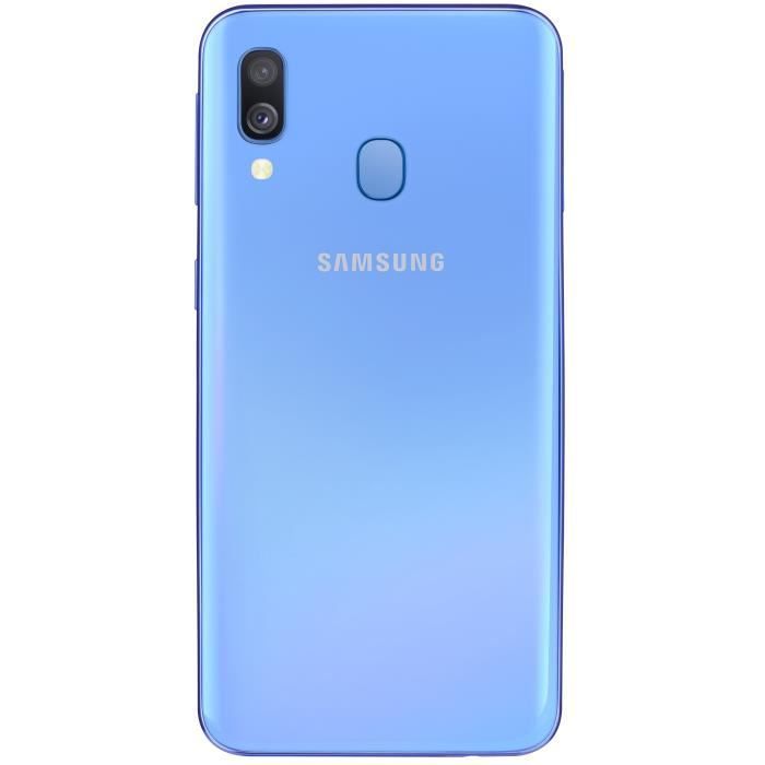 SAMSUNG Galaxy A40 - Doble SIM, 64 GB, Azul