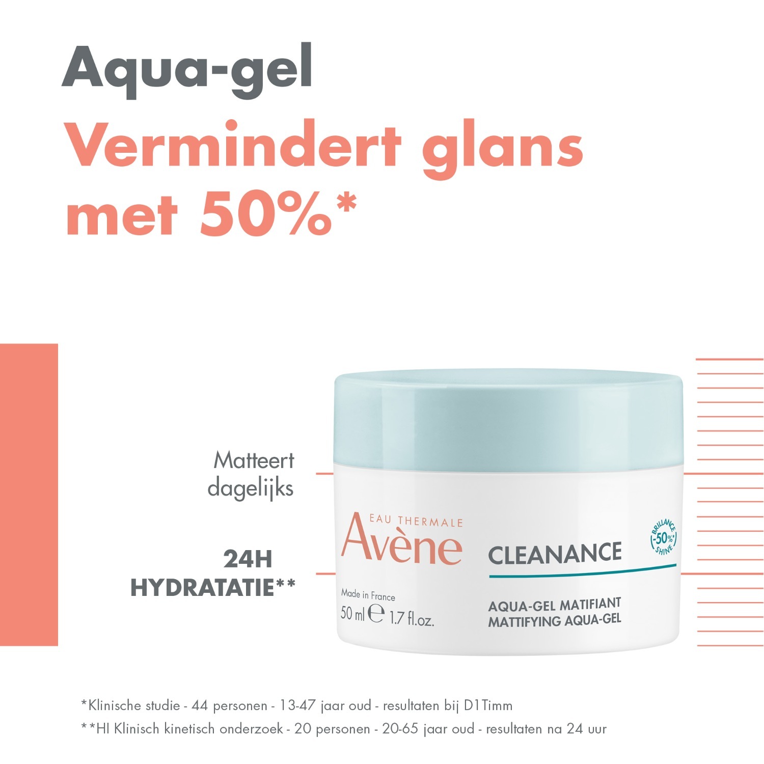 Avène Cleanance matirajući Aqua-Gel – 50 ml