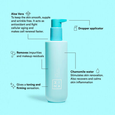 3INA Sininen geelipuhdistusaine 200 ml 200 ml