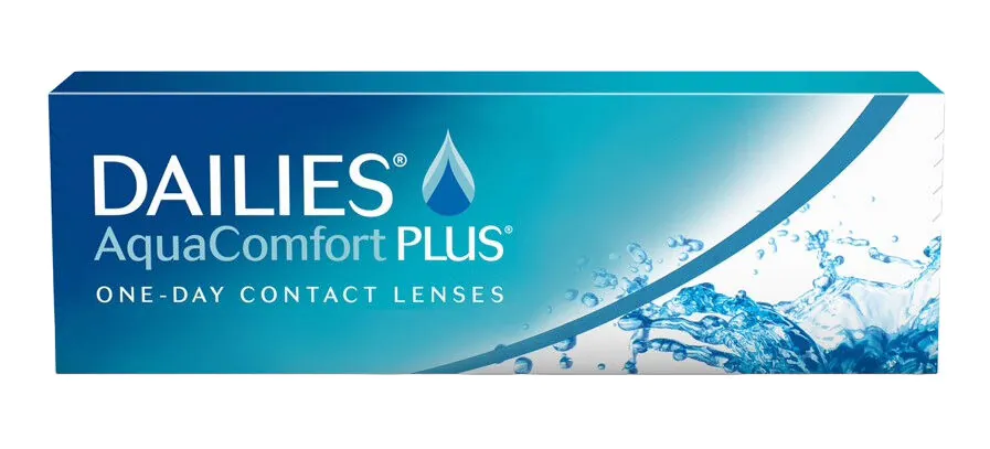 Dailies Aqua Comfort Plus Soczewki jednodniowe, -6,00