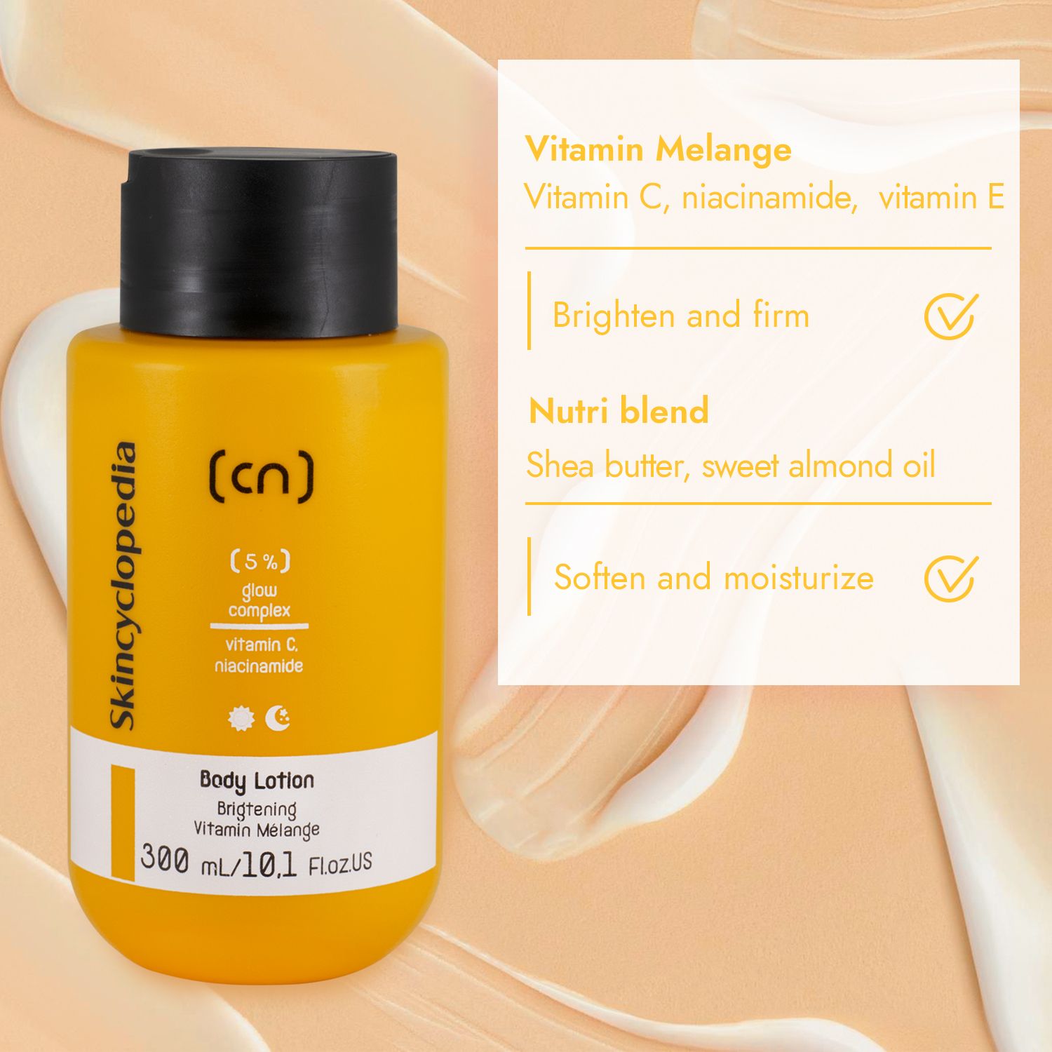 5% Glow Complex лосион за тело са витамином Ц и ниацинамидом