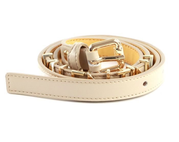 Cinturón beige VALENTINO para mujer - Cinturón Emma Winter 105159
