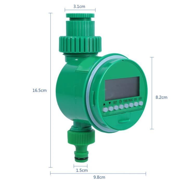 Programmateur Arrosage Contrôleur Irrigation Minuterie Système Jardin 200~600KPA
