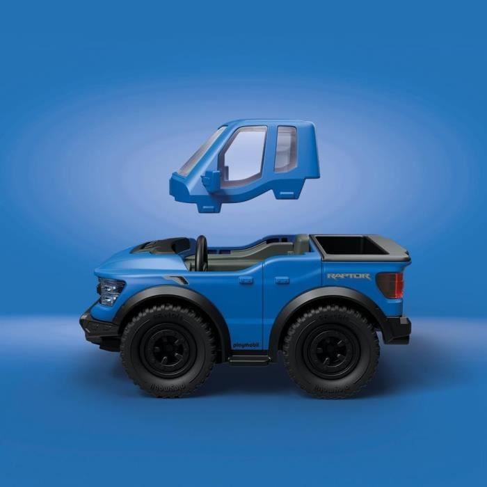 Playmobil 71858 Ford F-150 Raptor, Playmobil voiture Icon Cars, Classic Cars, 25 pièces, Kidulte, Dès 14 ans