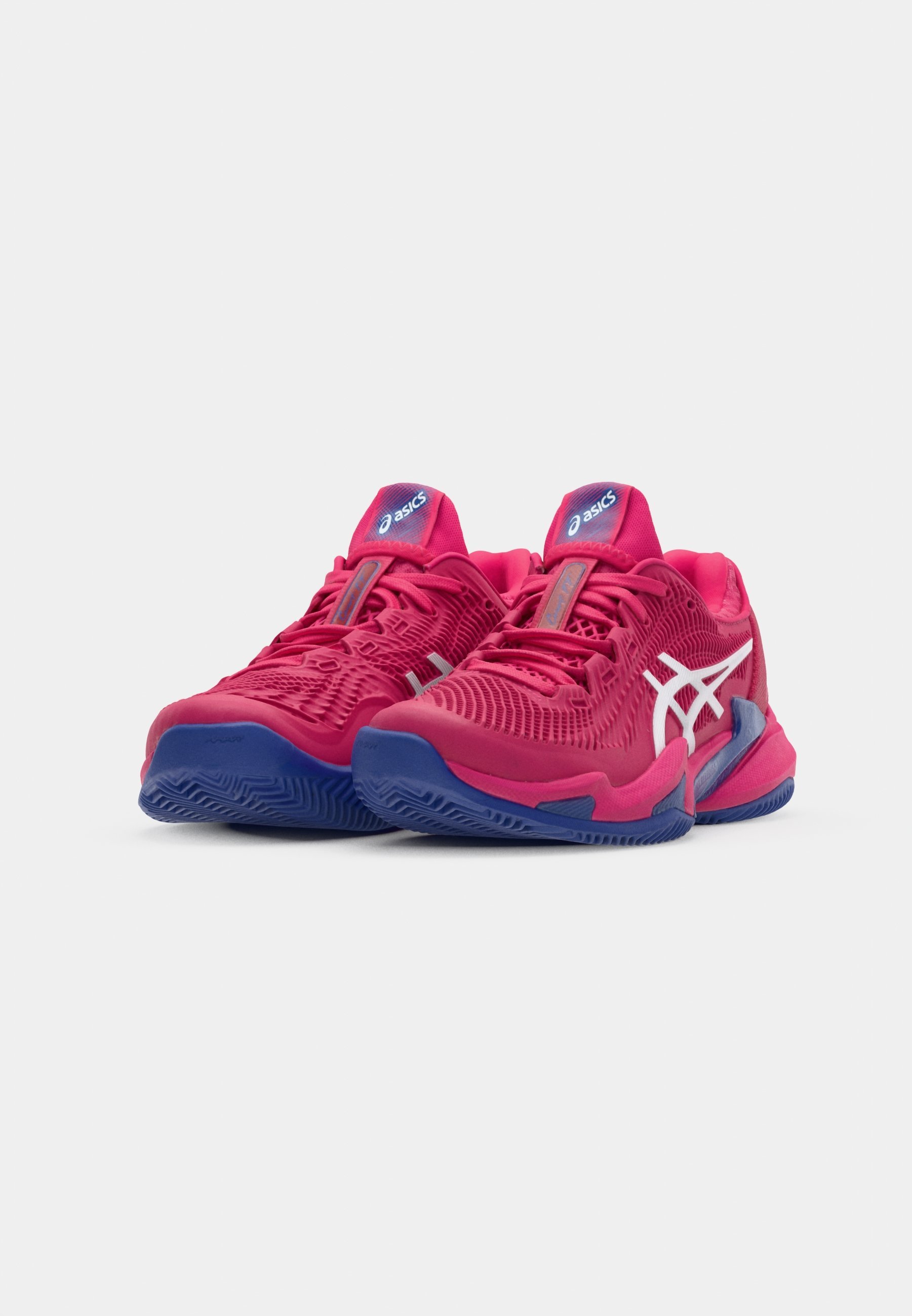 ASICS COURT FF 3 CLAY - Tênis para quadra de saibro - rosa claro/branco