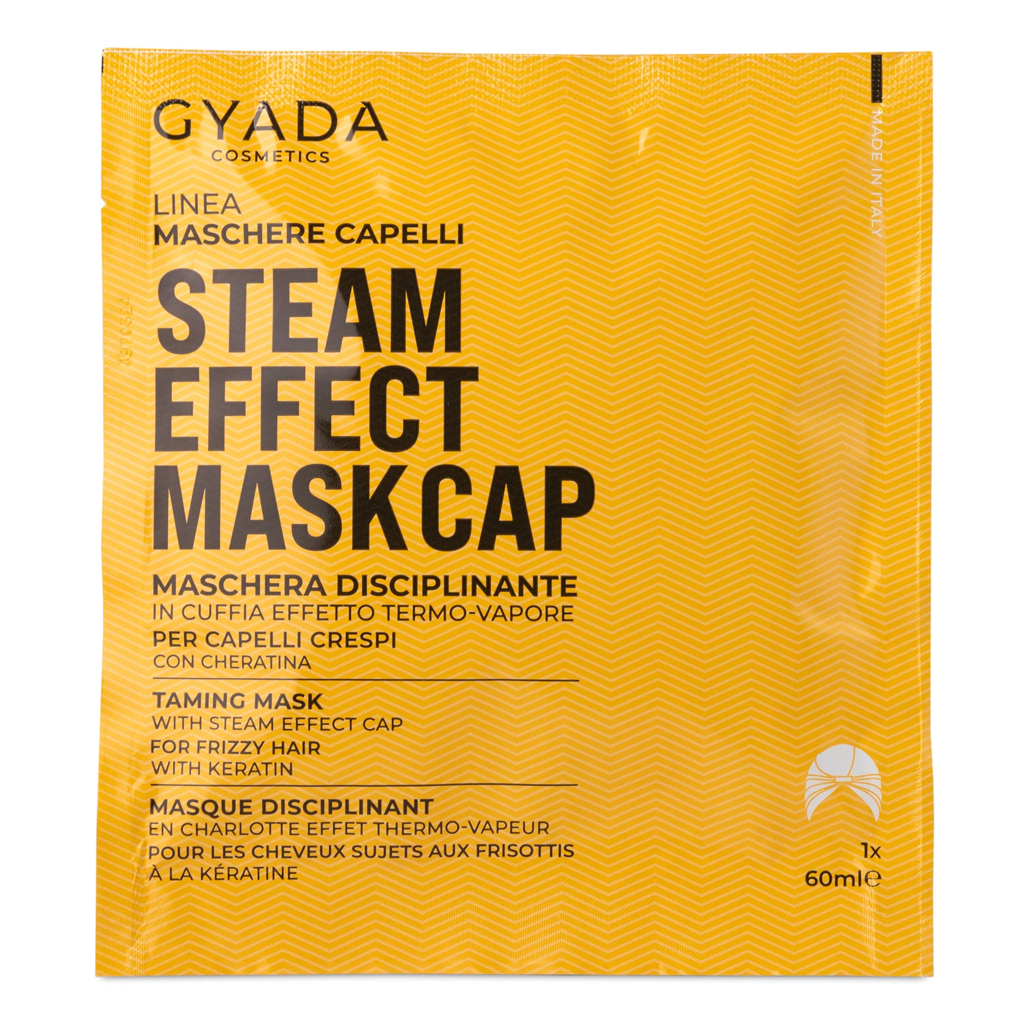 Maschere Capelli in Tessuto Maschera Disciplinante in cuffia - Maschera Disciplinante/Anticrespo Capelli