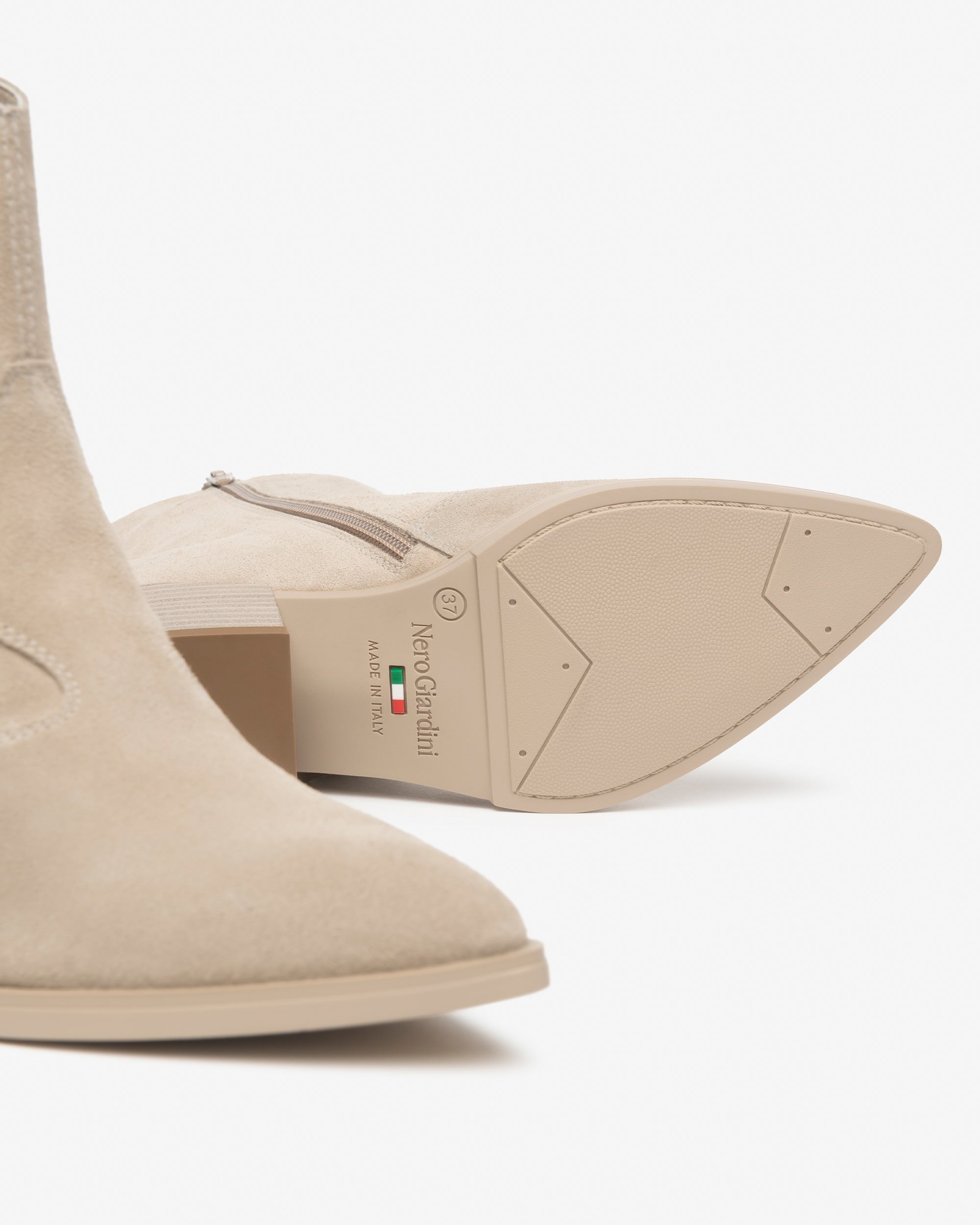  Damen-Wildlederstiefeletten