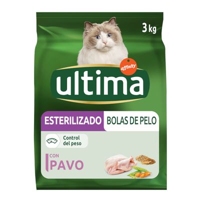 Ultima Sterilisierte Haarballen – Pute & Gerste