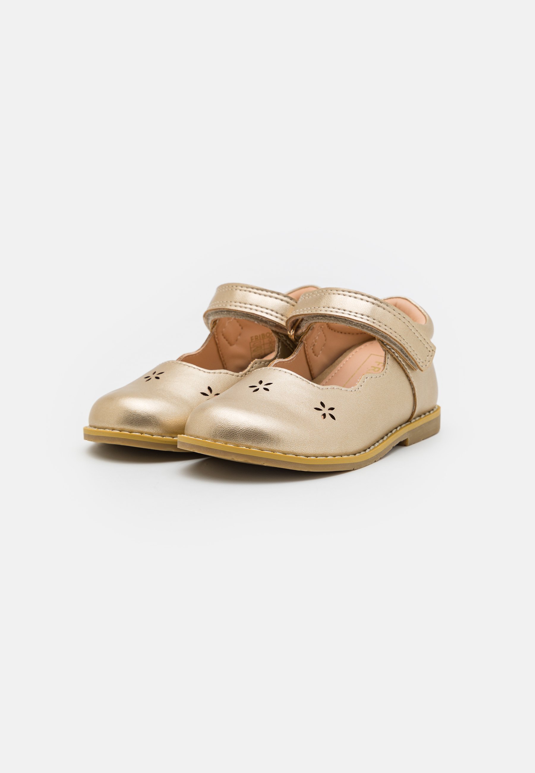 Ballerines Friboo à bride arrière - dorées