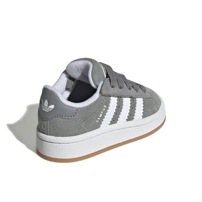 Zapatos de bebé - ADIDAS - Campus 00S Cf El I - Gris - Velcro - Planos
