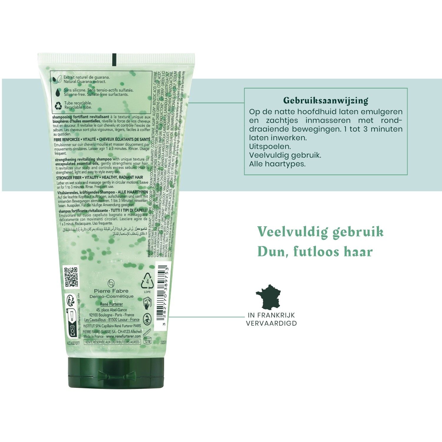 René Furterer Forticea posilňujúci šampón pre vitalitu - 200 ml