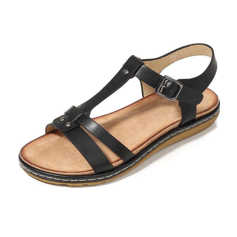 Fashion Ladies Sandals Women Shallow mouth Shoes Women Slippers Summer Light Flat Sandals Comfortable Beaches Sandals Femme