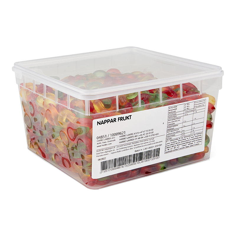 KnallGoodt Haribo frugt slikkepinde 2,3 kg