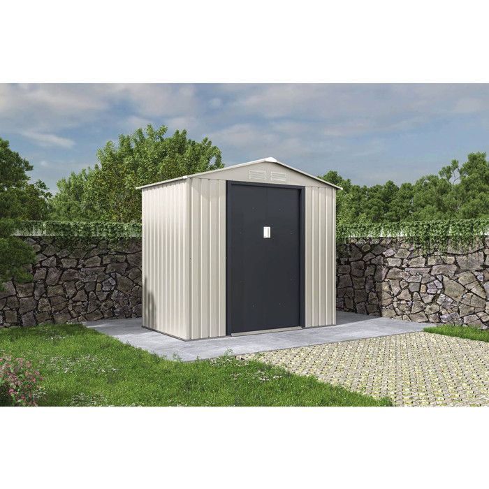 Metalen tuinschuur 