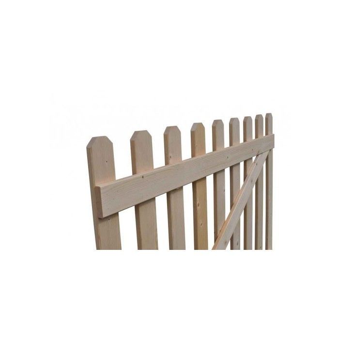Dubbele poortset – Spar, den of douglasspar 3 tot 4 m Spar 3,5 m