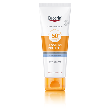 Protector solar facial Eucerin Sensitive Protect SPF50
