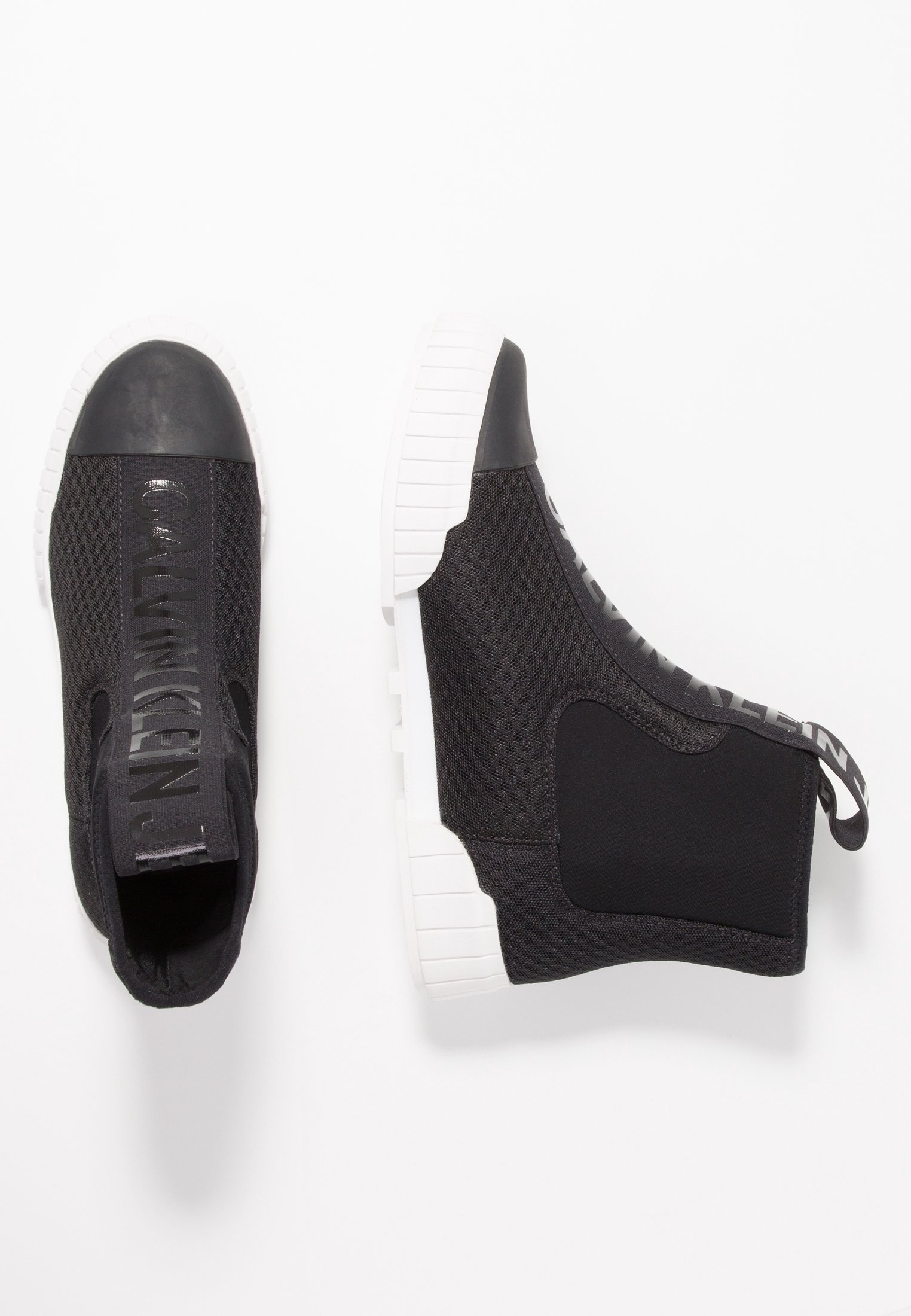 Calvin Klein Jeans hoge sneakers - zwart